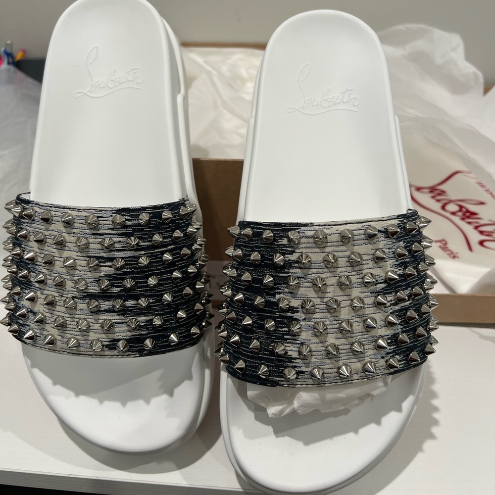 Christian louboutin slides